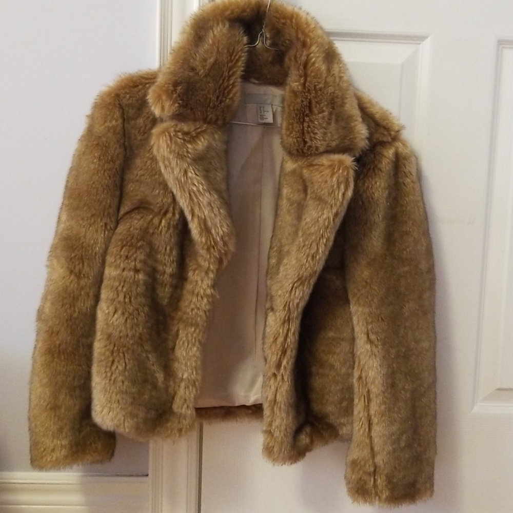 H&M Faux Fur Jacket